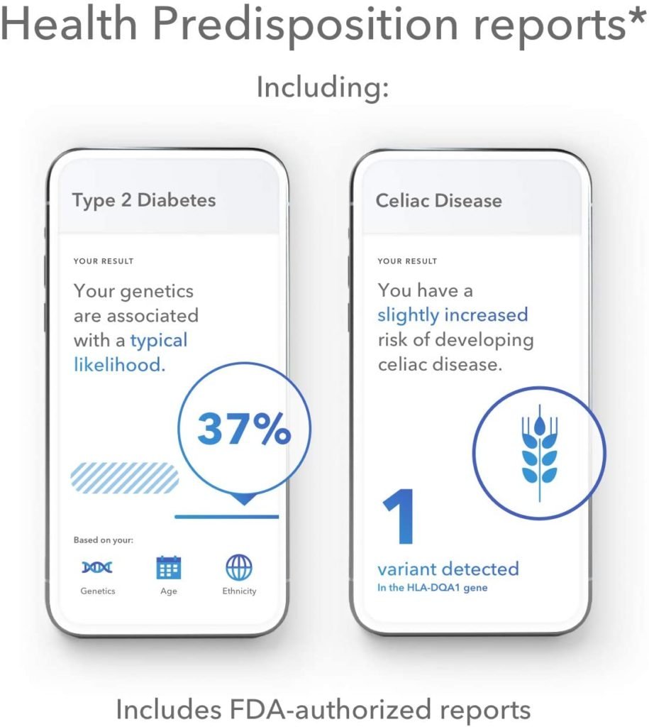 23 and me Health ancestry DNA test 23andme