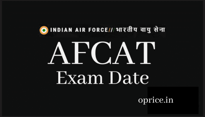 AFCAT 2023 Exam Date Admit Card Download Release Date