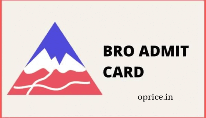 BRO Admit card 2023 Operator, Electrician & Other Exam date check